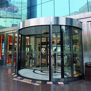 [Hot Item] 2 Wing Automatic Revolving Door for Commercial Building Entrance Glass Revolving Door