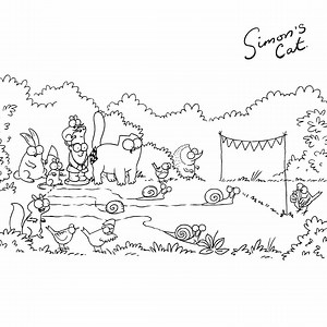 Did you know?! Simon's Cat and the Gnome are BFFs! 💙 It's National Best Friends Day today and these are just some of their adventures! | Simon's Cat