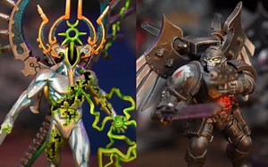 战锤40000 战报 10版 频道主之战 太空死灵（The Gaming Beaver）vs撕肉者（Tabletop Tactics） 2000分