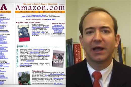 Jeff Bezos Comments on Internet Shopping Back in 1997