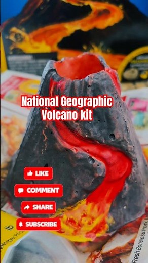 DIY. National Geographic’s volcano kit.