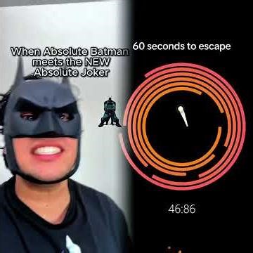 When Absolute Batman meets the NEW Absolute Joker #absolutebatman #batman #comics #dc