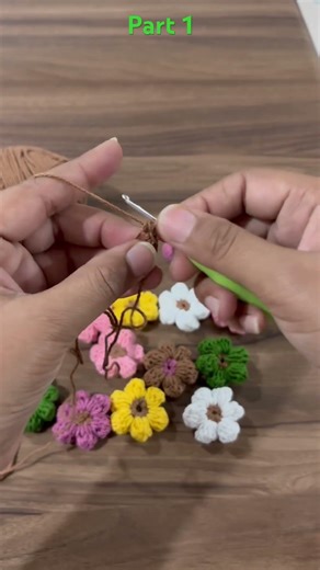 How To Make A Flower Crochet Bag Part 1 #shortsfeed #youtubeshorts #handmadewithlove #viral