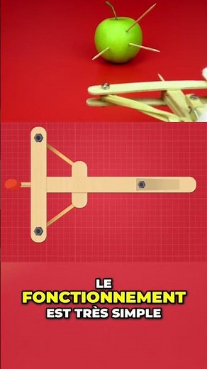 Fabriquer une arbalète miniature très simple #shorts
