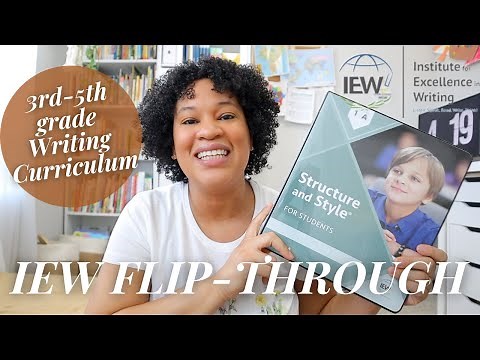 IEW STRUCTURE AND STYLE 1A YEAR 1 FLIP-THROUGH// WRITING HOMESCHOOL CURRICULUM 2022-2023 SCHOOL YEAR