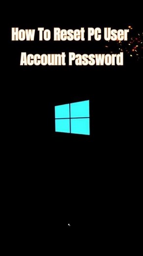 Reset Your Password In Windows 💻