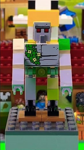 Watch This Iron Golem Come to Life With LEGO!