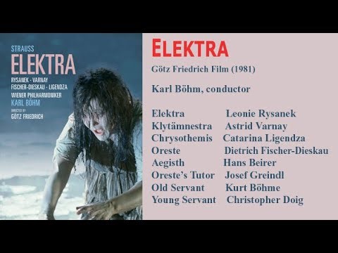 Elektra: 1981 Film Leonie Rysanek Karl Böhm English Subtitles
