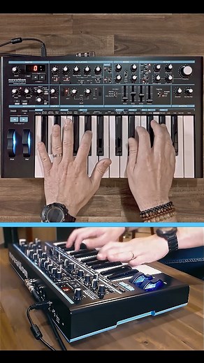 Showing off what our Bass Station II can do with a transient performance made with Groove3.com and Arizzo Schettino 🎹 | Novation