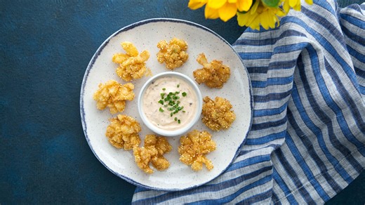 Mini Onion Blossom Bites