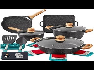 14 Piece Cast Aluminum Cookware Set