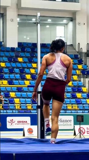 😱Women’s high jump is power, grace, and courage together.#viral #shorts #trending #sports #fitness