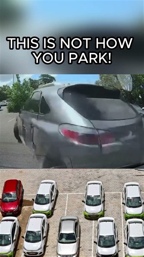 Drunk Driver Crashes Into Multiple Cars in Parking Lot