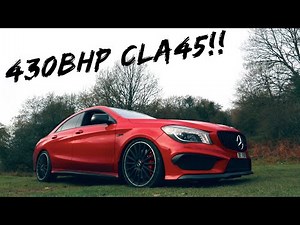 THIS RARE CLA45 *430BHP ROCKET* IS RAPID!!