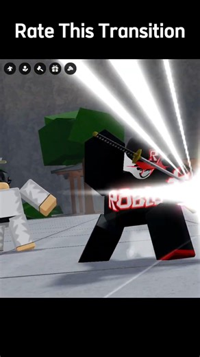 RATE THIS TRANSITION | #roblox #tsb #saitamabattlegrounds #transition #shorts