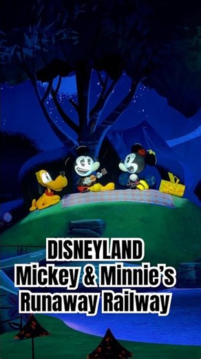Disneyland - Mickey & Minnie’s Runaway Railway #disneyland