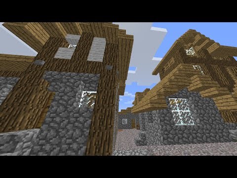 I Built So Many Houses (Minecraft Forever World 1.2.1)