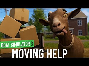 Moving Help Quest Complete Glitch - This Glitch Is Stronger Then The Tornado. ( Goat Simulator 3 )