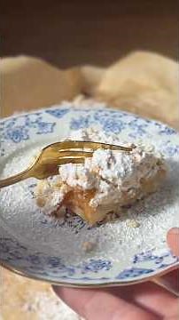 Apple pie with double crumble that always turns out great