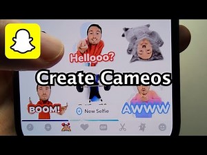 Snapchat How to Make Cameos & Send