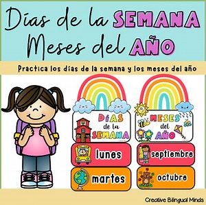 Días de la semana y meses-Days of the week and months
