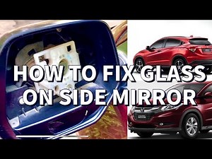 Quick & Easy Mirror Installation for Honda Vezel Side Mirror | How to fix glass / mirror (Tukri)