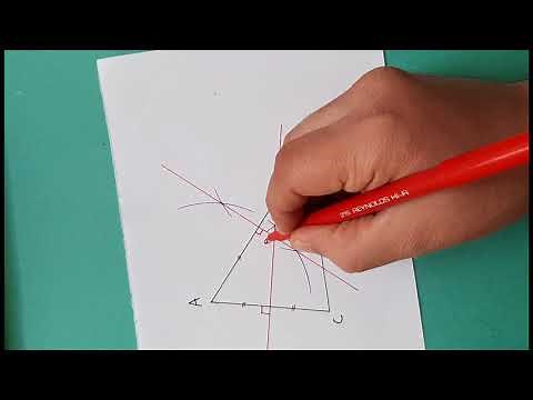 Comment tracer le cercle circonscrit à un triangle?
