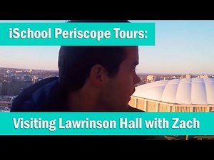iSchool Periscope Tour: Lawrinson Residence Hall with Zach