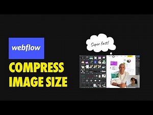 Compress Webflow images (Fast Shortcut!) for Optimizing