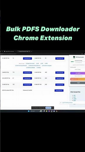 Comment télécharger plusieurs fichiers PDF depuis un site web – Téléchargez tous les PDF en masse