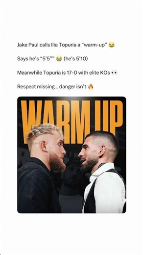 Jake Paul Disrespects Topuria 😳