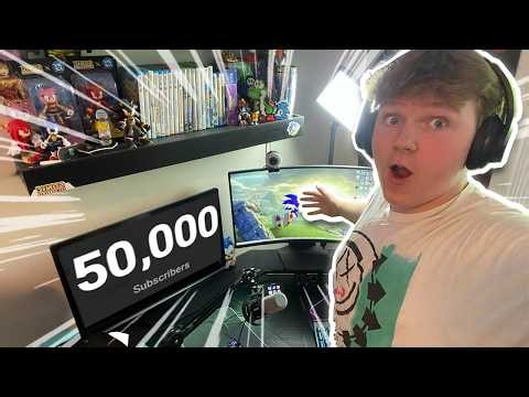 MY 1 BILLION $ GAMING SETUP TOUR + ROOM TOUR! **50K Sub Special**