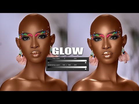 Make SKIN GLOW in Photoshop | Add Glow or Shine to skin in Photoshop - Photoshop Tutorial