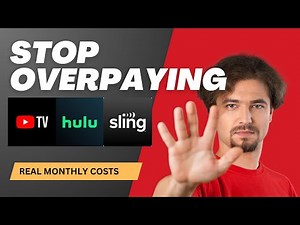 Stop Overpaying: Real Monthly Cost of YouTube TV, Hulu Live & Sling