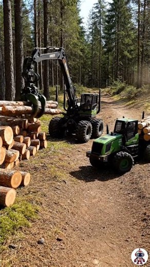 RC Forestry Work in Action | Realistic Tree Handling #Shorts