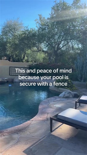 Peace of mind looks like this - knowing your pool is secure, protected, and thoughtfully fenced so safety never takes a day off. #asafepool #poolsafetyfirst #christmassafety #parentingpriorities #peaceofmind