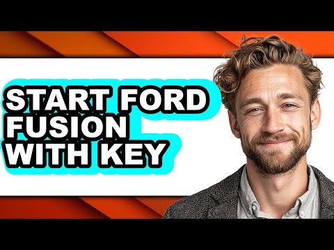 How to Start Ford Fusion With Key (Only Way)