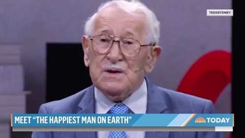 ‘Happiest Man on Earth,’ 101, shares his wisdom