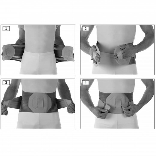 Elastic Back Brace - Anatomical Designed & Engineered