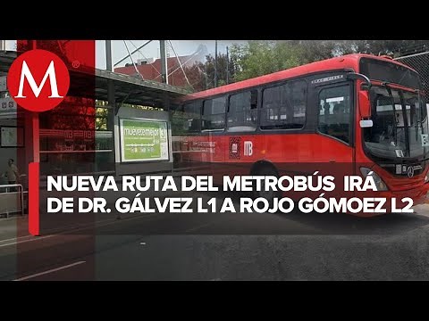 Nueva ruta en el Metrobús de la CdMx