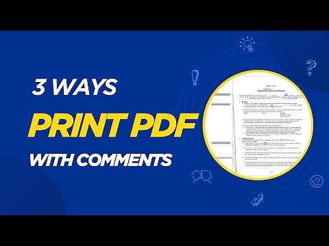 3 Ways to Print PDF File with Comments (Notes)