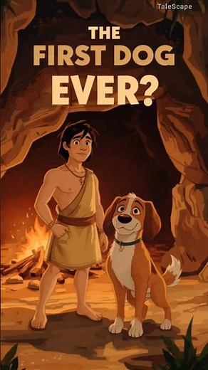 The First Dog Ever Domesticated 🐕 | Where It All Began #shorts #aishorts #dogs
