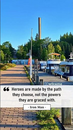 Iron Man on What Truly Makes a Hero #Shorts #Wisdom #Character