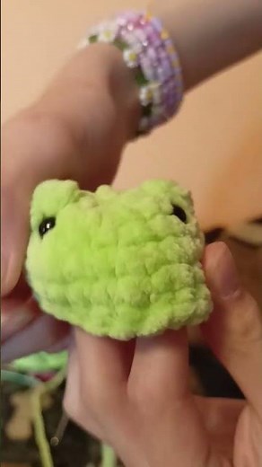 żabka na szydełku🧶🐸