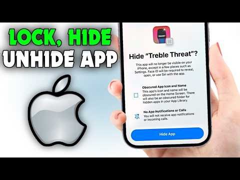 How to Lock, Hide, and Unhide an App on iPhone (2026)