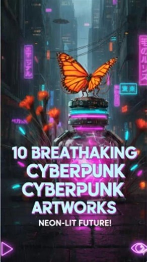 10 Breathtaking Cyberpunk Artworks: Neon-Lit Future!