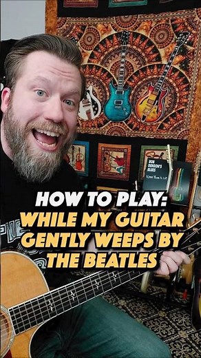 While My Guitar Gently Weeps by The Beatles - Guitar Lesson (Simplified)