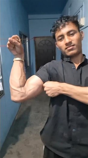 aaj tumhara bhai ka arms kaise lag raha hai 💪💪 #shorts #armsworkout #fitness ?