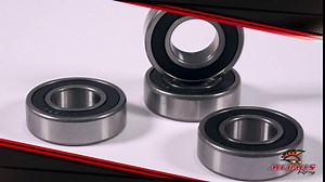 All Balls Racing 25-1737 Wheel Bearing Kit Rear Upgrade Compatible with/Replacement For Husqvarna TC 85 2014-2017, TC 85 BW 2019-2020, KTM FreerideE 250 R 2015-2017, SX 105 2006-2011, SX 85 2003-2022