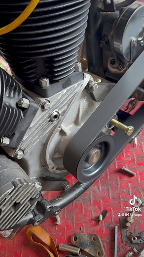 First start on the divorced ironhead chopper. #motorcycle #bikelife #biketok #fypシ #choppersonly #garagebuilt #chopperstyle #harleydavidson #harleydavidsonmotorcycles #ironhead #ironheadchopper #shovelhead #chopperlife #harleylife #garagebuilt #panheadchopper #chopcult | 843chops